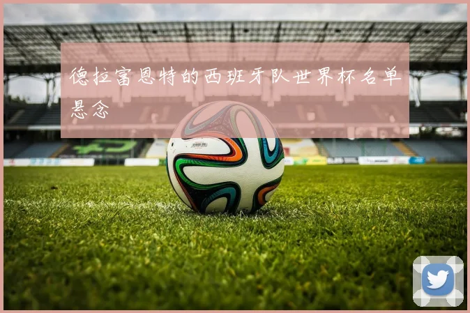 德拉富恩特的西班牙队世界杯名单悬念