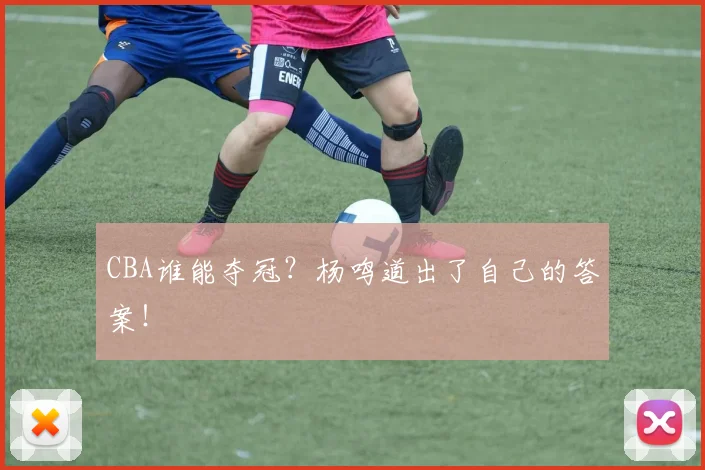 CBA谁能夺冠？杨鸣道出了自己的答案！